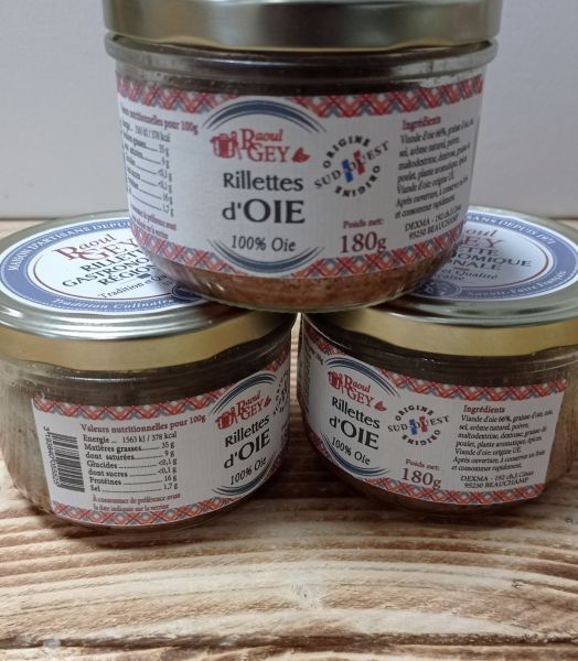 Rillettes d'Oie