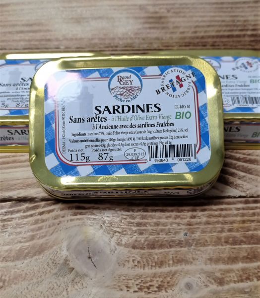 Sardines Bio