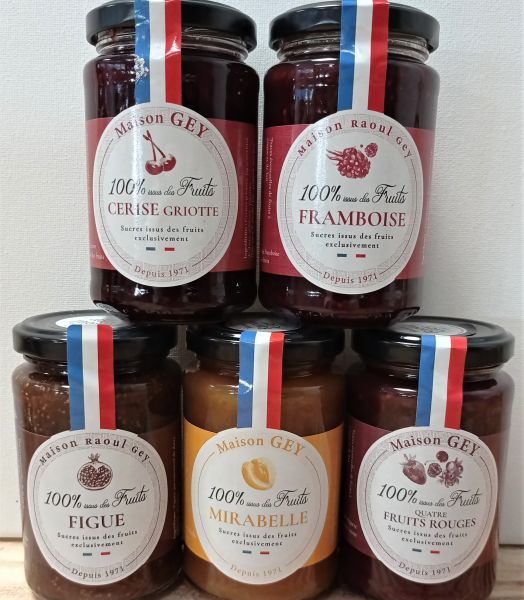 Confiture de Framboises Sans Sucres Ajoutés