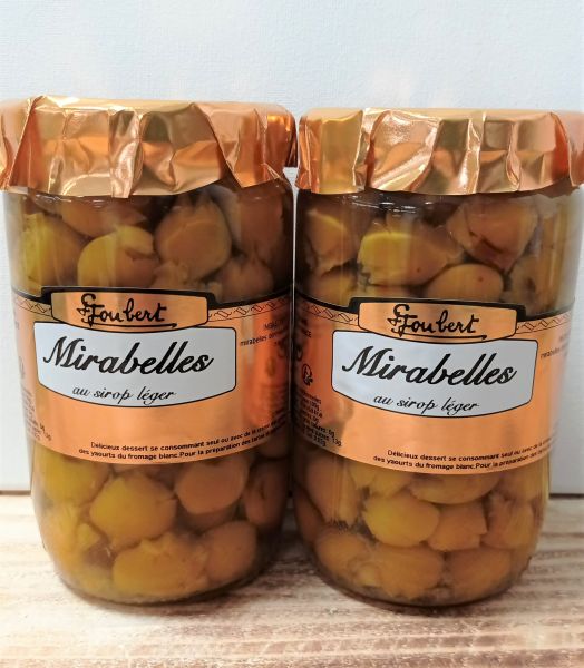 Mirabelles au Sirop Léger